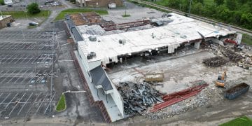 Demolition of Big Play in Hendersonville After 2023 Tornado | 460 West Main Street Redevelopment News