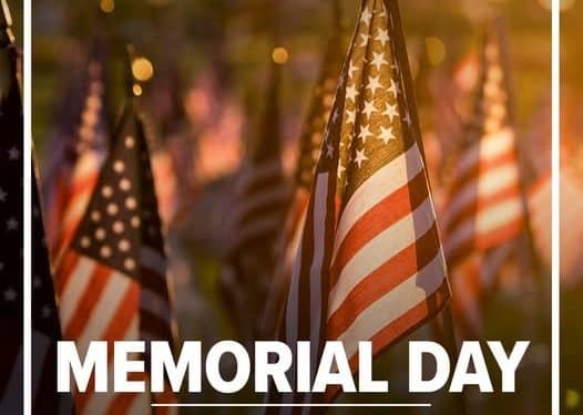 Honoring Memorial Day
