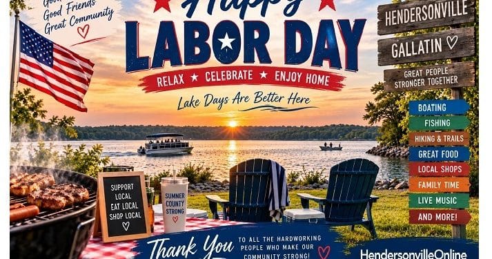 Happy Labor Day, Sumner County! A Day to Relax, Celebrate and Enjoy Home